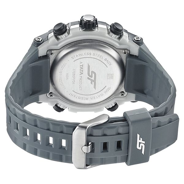 SF Quartz Analog Digital Grey Dial Watch for Men - image number 3