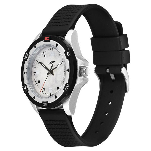 SF Sporty Analogs Quartz Analog Multicoloured Dial Black Plastic Strap Watch For Men - image number 2