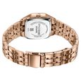 Poze By Sonata Quartz Analog Pink Dial Rose Gold Metal Strap Watch For Women - image number 6