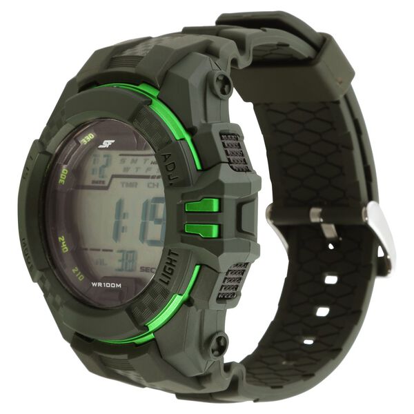 SF Digital Dial Plastic Strap Watch for Men - image number 1