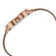 Poze By Sonata Quartz Analog White Dial Rose Gold Metal Strap Watch For Women - image number 5