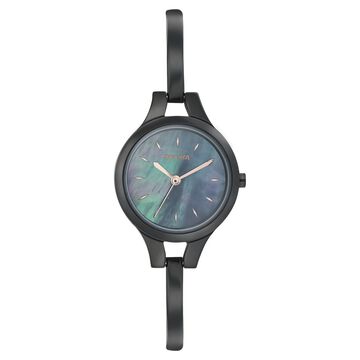Sonata Onyx Mother of Pearl Dial Women Watch With Stainless Steel Strap