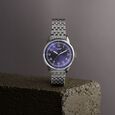 Poze By Sonata Quartz Analog Blue Dial Grey Stainless Steel Strap Watch For Men - image number 0