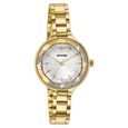 Sonata Festive Quartz Analog Silver Dial Gold Metal Strap Watch For Women - image number 1