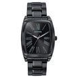 Sonata Ascent Black Tonneau Watch for Men - image number 0