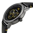 Sonata Quartz Analog Black Dial Leather Strap Watch for Men - image number 2