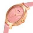 Sonata Play Pink Dial Women Watch With Leather Strap - image number 2