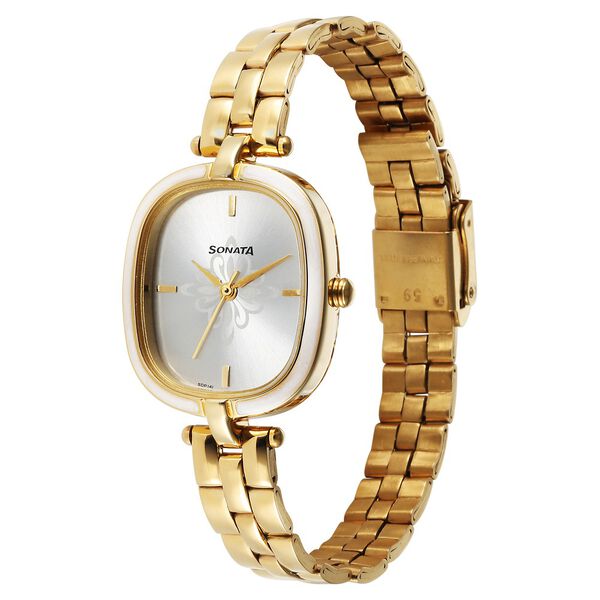 Sonata Utsav Silver Dial Watch for Women - image number 1