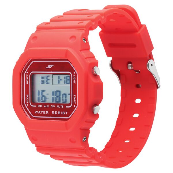 SF Hexa Digital Dial Unisex Watch With Polyurethane Strap - image number 1