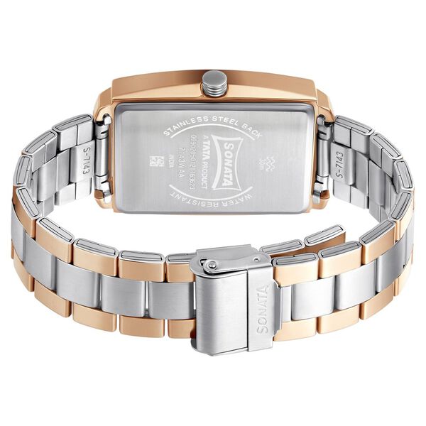 Sonata Quartz Analog Stainless Steel Strap Watch for Men - image number 3