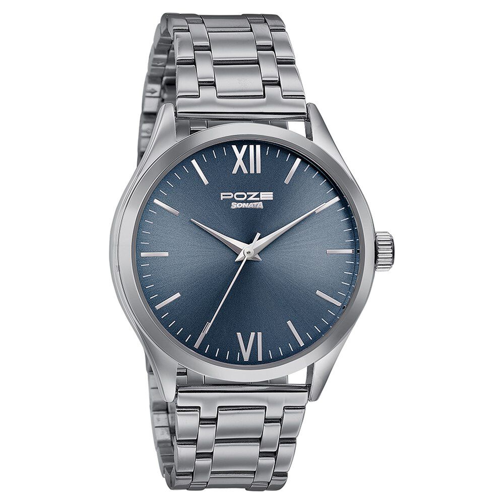 Metal belt watch deals