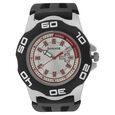 SF Quartz Analog with Day and Date Silver Dial Plastic Strap Watch for Men - image number 0