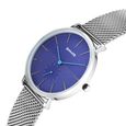 Sonata Ascent Quartz Analog Blue Dial Stainless Steel Strap Watch For Men - image number 1