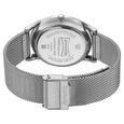 Sonata Quartz Analog Blue Dial Silver Stainless Steel Strap Watch For Men - image number 5