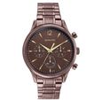Sonata Wedding Edit Quartz Multifunction Black Dial Stainless Steel Strap Watch For Men
