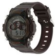 SF Digital Dial Brown Plastic Strap Watch for Men - image number 1