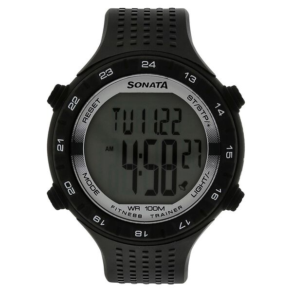 SF Digital Dial Plastic Strap Watch for Men - image number 0