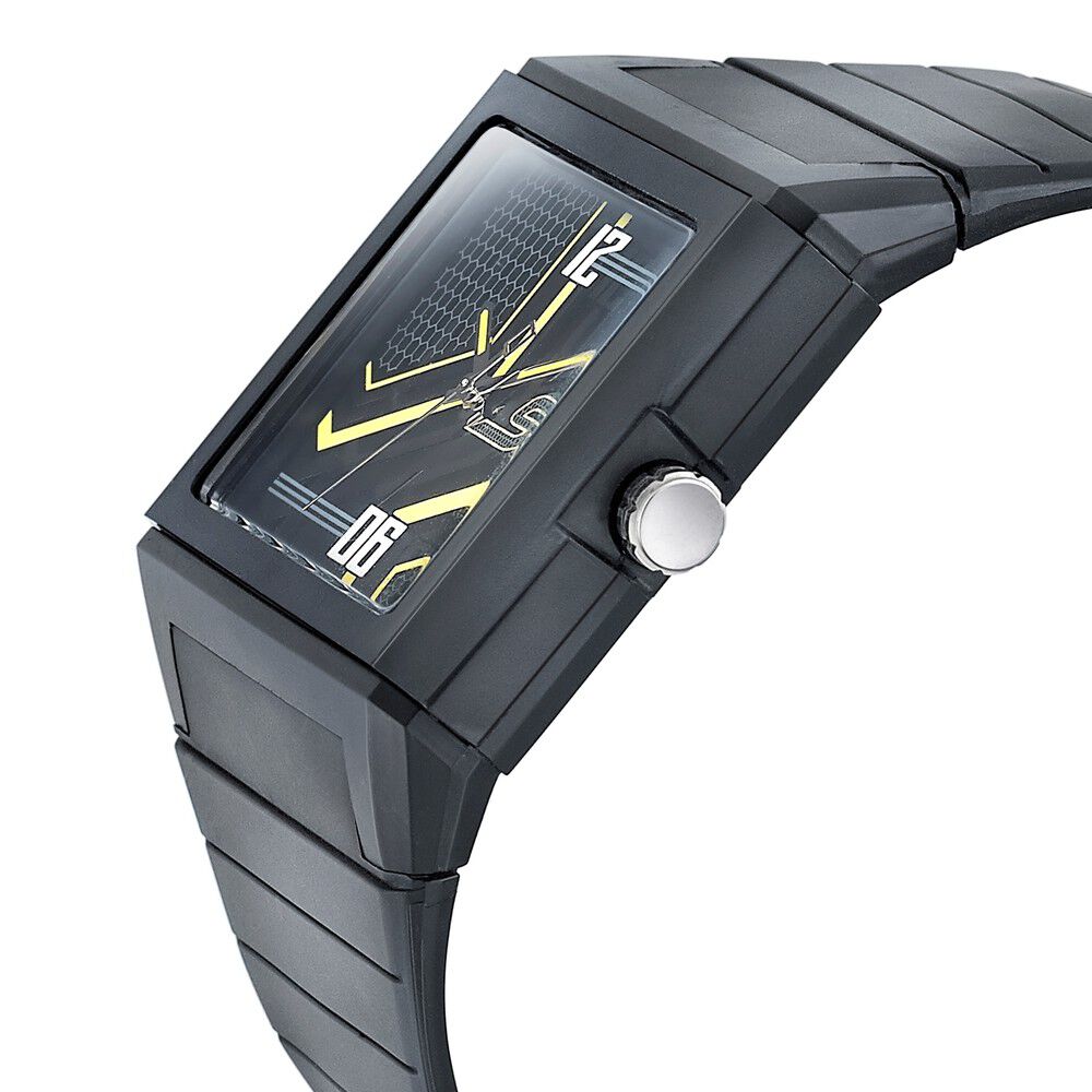 Buy Online SF Turbo Quartz Analog Black Dial PU Strap Watch for