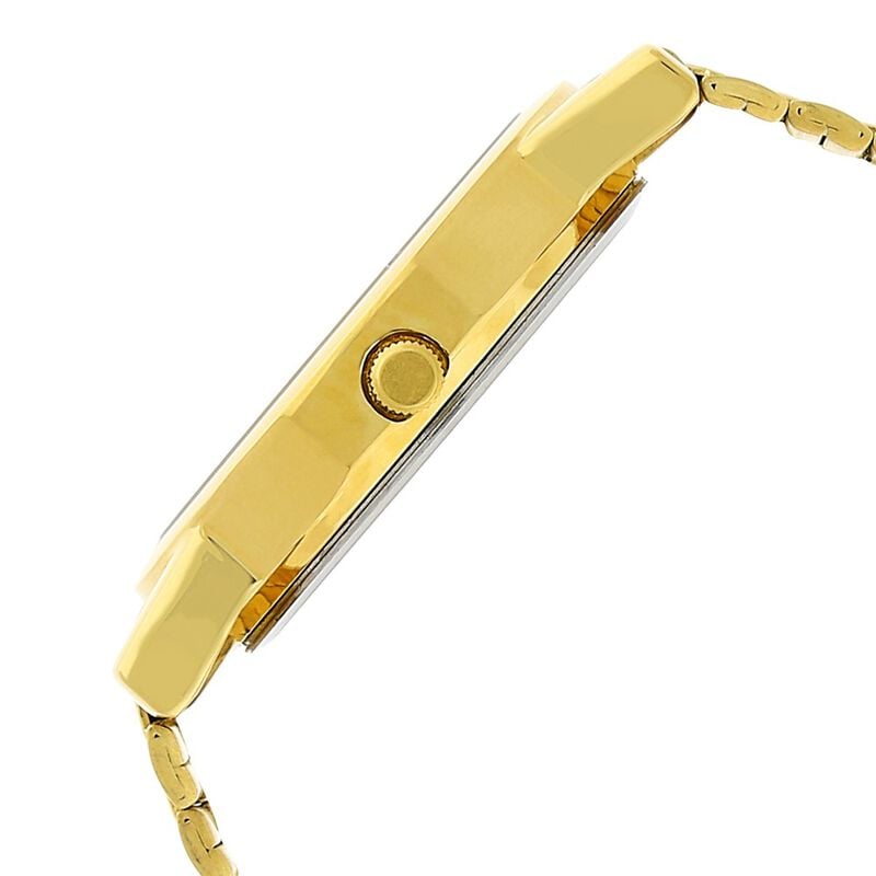 Buy Online Sonata Quartz Champagne Dial Golden Stainless Steel