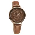 Poze by Sonata Quartz Analog Brown Dial PU Leather Strap Watch for Women - image number 1