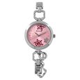 Sonata Charmed Champagne Dial Women Watch With Leather Strap