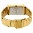 Sonata Quartz Analog with Day and Date Golden Dial Stainless Steel Strap Watch for Men - image number 3