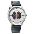 Sonata Unveil Quartz Multifunction Silver Dial Leather Strap Watch for Men - image number 0