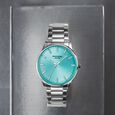 Sonata Poze Quartz Analog Blue Dial Metal Strap Watch For Men - image number 0