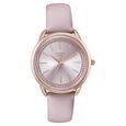 Sonata Poze Quartz Analog Pink Dial Leather Strap Watch For Women - image number 0