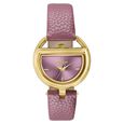 Poze By Sonata Quartz Analog Purple Dial Purple PU Leather Strap Watch For Women - image number 1