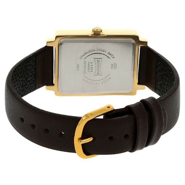 Sonata Quartz Analog White Dial Leather Strap Watch for Men - image number 3