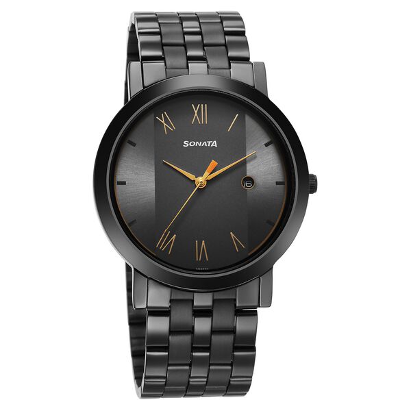 Sonata Quartz Analog with Date Utsav Grey Dial Watch for Men - image number 0