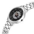 Sonata Unveil Quartz Multifunction Black Dial Stainless Steel Strap Watch for Men - image number 2
