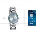 Sonata Poze Quartz Analog Blue Dial Silver Metal Strap Watch For Women - image number 3