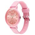 Sonata Splash Quartz Analog Pink Dial Plastic Strap Watch for Women - image number 2