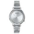 Sonata Elegent Essentials Quartz Analog White Dial Stainless Steel Strap Watch For Women