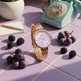 Poze By Sonata Quartz Analog Mother of Pearl Dial Rose Gold Stainless Steel Strap Watch For Women - image number 0