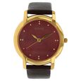 Sonata Quartz Analog Silver Dial Leather Strap Watch for Men