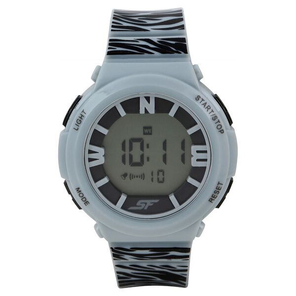 SF Digital Dial Plastic Strap Women Watch - image number 0