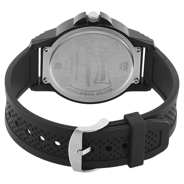 Sonata Quartz Analog Black Dial Plastic Strap Watch for Men - image number 3