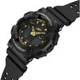 SF Vigour Quartz Digital Analog Digital Black Dial With Black Color Plastic Strap Watch For Unisex - image number 1