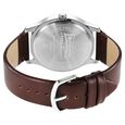 Sonata Quartz Analog White Dial Leather Strap Watch for Men - image number 3