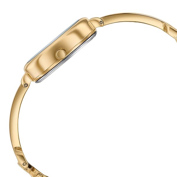 Poze By Sonata Quartz Analog Light Golden Dial Golden Metal Strap Watch For Women - image number 5