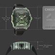 SF Maiden Voyage Sport Watch Green Dial And Black Strap Tonneau Shaped Case - image number 3