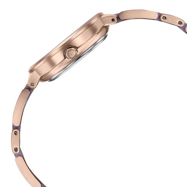 Sonata Wedding Edit Quartz Analog Pink Dial Stainless Steel With Acetate Strap Watch For Women - image number 4