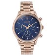 Sonata Wedding Edit Quartz Multifunction Black Dial Stainless Steel Strap Watch For Men