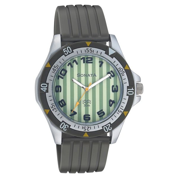 Sonata Quartz Analog Pink Dial Strap Watch for Men - image number 0