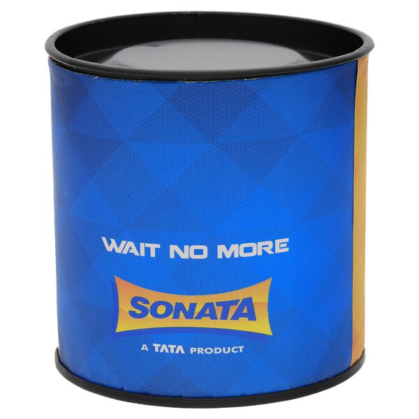 Sonata Glamors Black Dial Women Watch With Stainless Steel Strap - image number 4
