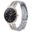 Sonata Poze Quartz Analog Black Dial Two Toned Metal Strap Watch For Men - image number 3