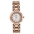 Poze By Sonata Quartz Analog White Dial Rose Gold Metal Strap Watch For Women - image number 1